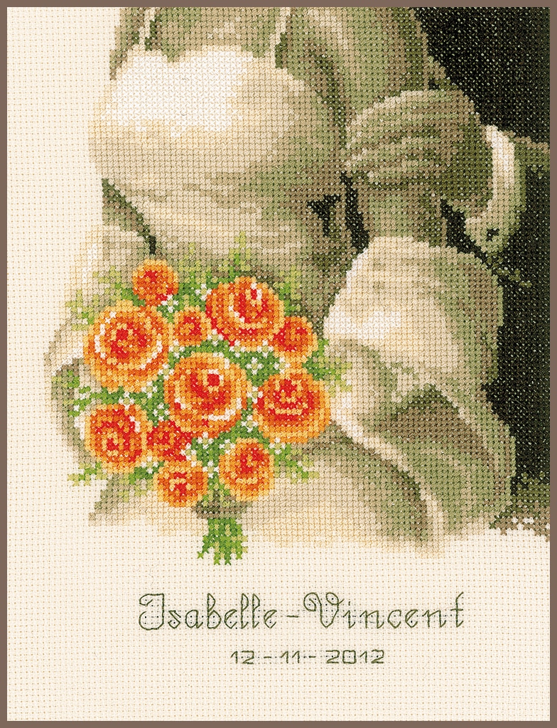 Vervaco Baby Feet Counted Cross-Stitch Kit